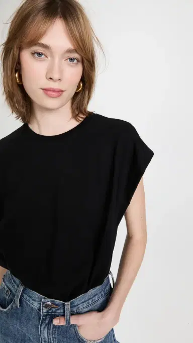 Pistola Trina Muscle Tee Black | Thumbnail 2