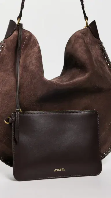 Isabel Marant Oskan Hobo Soft Bag Coffee | Thumbnail 5 Isabel Marant Oskan Hobo Soft Bag Coffee | Thumbnail 5