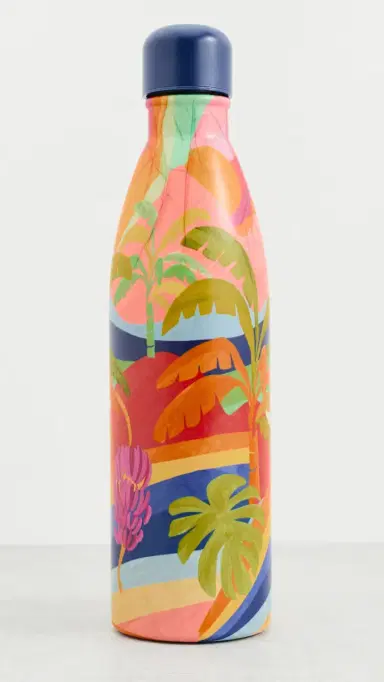 Farm Rio Color of Brazil Stay Fresh Water Bottle Multi | Thumbnail 2