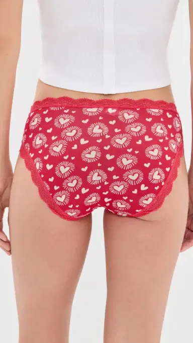 Stripe & Stare Original Knicker Four Packove Shock Love Shock | Thumbnail 4
