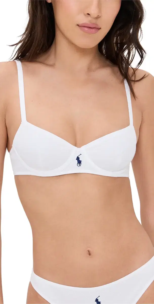 Unlined Demi Bra White Cloud