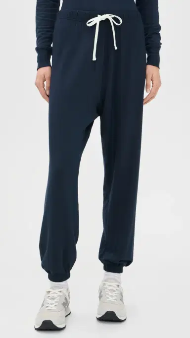 Splits59 Andie Oversized Fleece Sweatpants Indigo | Thumbnail 2 Splits59 Andie Oversized Fleece Sweatpants Indigo | Thumbnail 2