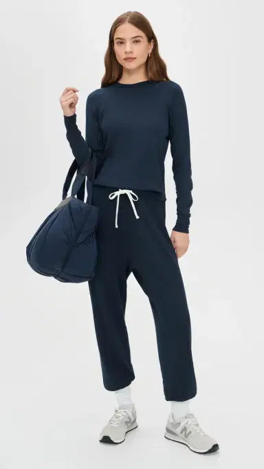 Splits59 Andie Oversized Fleece Sweatpants Indigo | Thumbnail 5 Splits59 Andie Oversized Fleece Sweatpants Indigo | Thumbnail 5