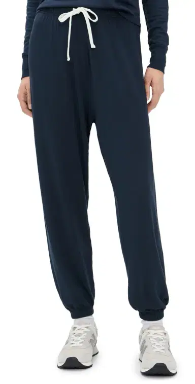 Splits59 Andie Oversized Fleece Sweatpants Indigo | Thumbnail 1 Splits59 Andie Oversized Fleece Sweatpants Indigo | Thumbnail 1