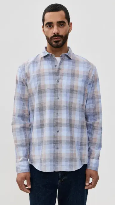 Billy Reid Hutcheson Sport Shirt Multi | Thumbnail 2