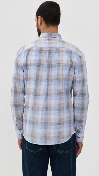 Billy Reid Hutcheson port Shirt Multi | Thumbnail 3