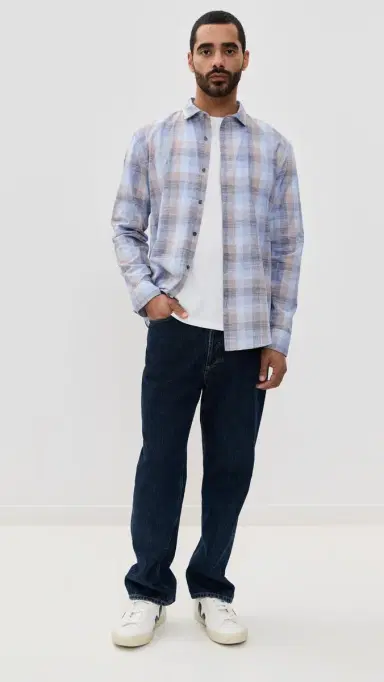 Billy Reid Hutcheson Sport Shirt Multi | Thumbnail 5