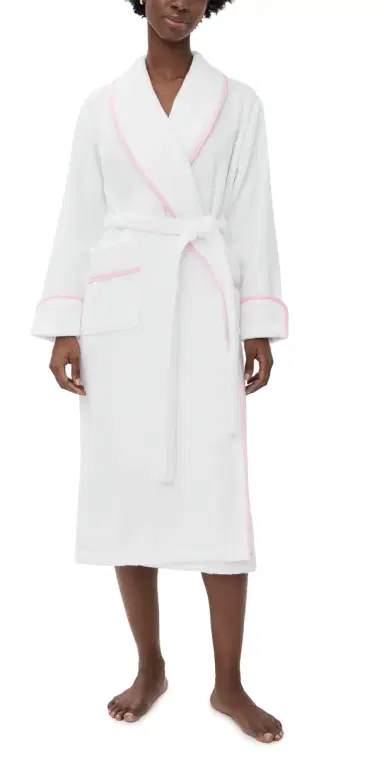Hill House Home The Hotel Robe Light Pink S/M | Thumbnail 1