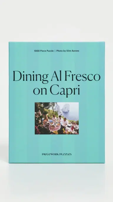 Piecework Puzzles Al Fresco On Capri Puzzle Stiped | Thumbnail 2