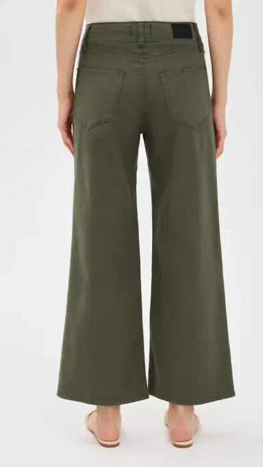 PAIGE Ari Waistband Tie and Stitch Thru Utility Pockets Pants Vintage Forester Green 26 | Thumbnail 3 PAIGE Ari Waistband Tie and Stitch Thru Utility Pockets Pants Vintage Forester Green 26 | Thumbnail 3
