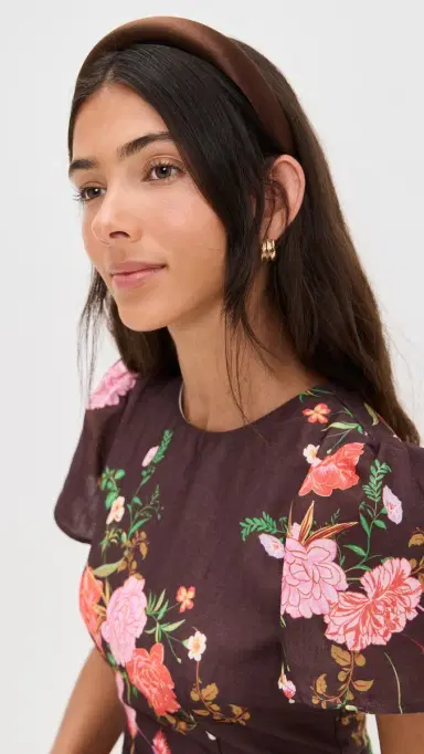 Jennifer Behr Tori Headband Espresso One Size | Thumbnail 3