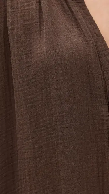 9seed Tunisia Dress Chocolate One Size | Thumbnail 6