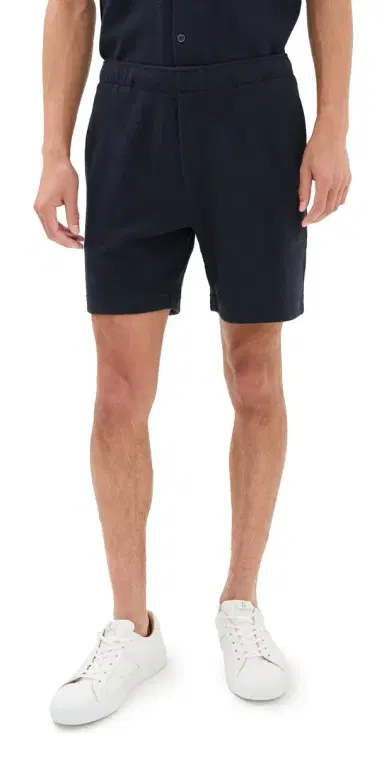 Vince Boucle Pull On Shorts 6 Coastal L | Thumbnail 1 Vince Boucle Pull On Shorts 6 Coastal L | Thumbnail 1