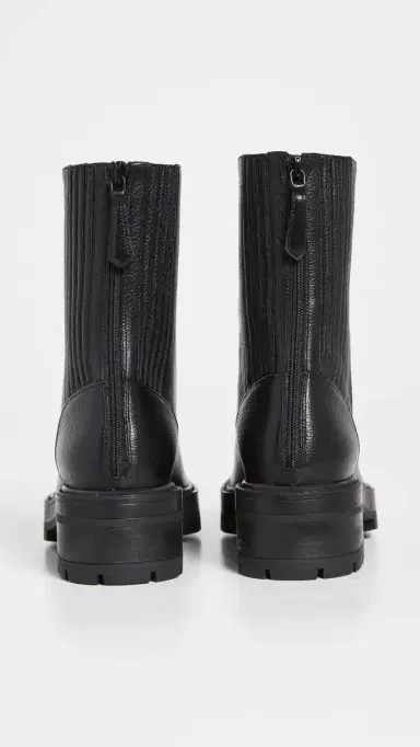 Aquazzura Saint Honore Combat Booties Black 36.5 | Thumbnail 4