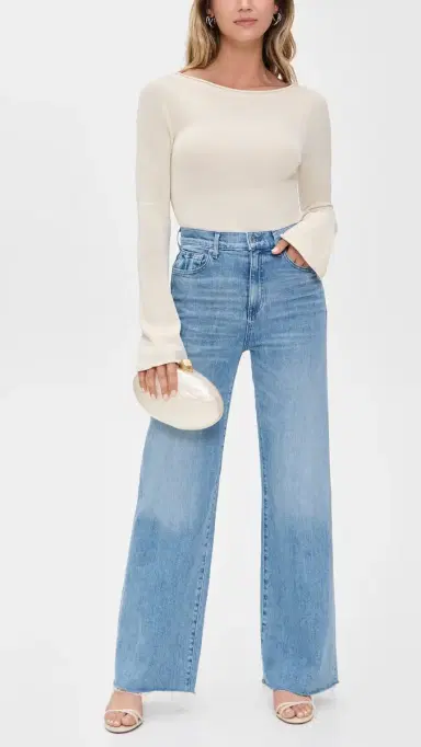 Le Jean Column Jeans Blue Crush 27 | Thumbnail 5