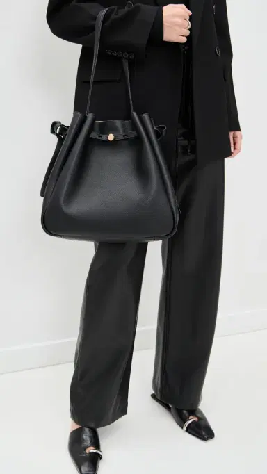 Tory Burch Romy Large Bucket Bag | Thumbnail 3 Tory Burch Romy Large Bucket Bag | Thumbnail 3