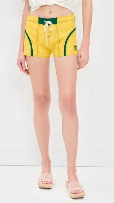 Made Some Sportswear Shorts Yellow/Green | Thumbnail 2