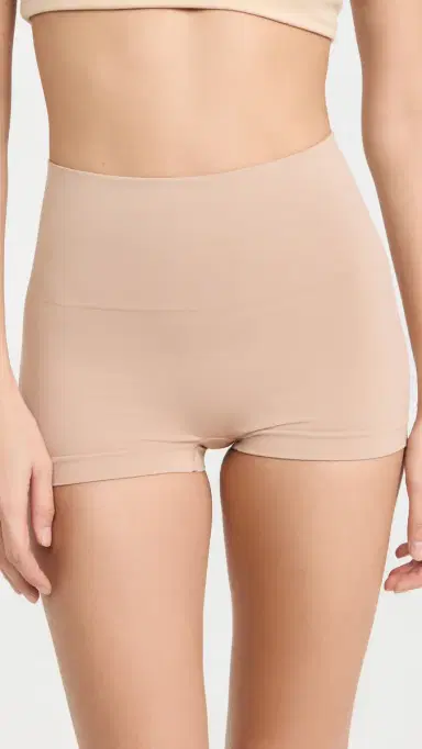 Spanx SPANXshape ExtraOrdinary Boyshort Toasted Oatmeal XL | Thumbnail 2