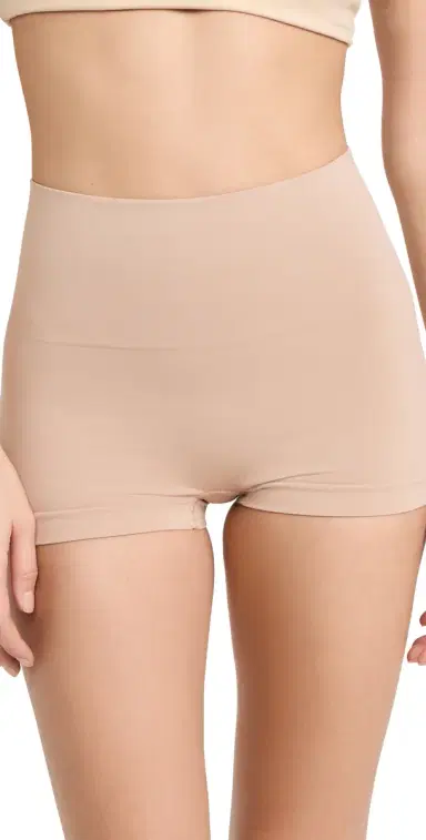 Spanx SPANXshape ExtraOrdinary Boyshort Toasted Oatmeal XL | Thumbnail 1