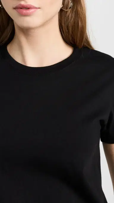 Ambitionist Boxy Tee Thong Bodysuit Black | Thumbnail 6