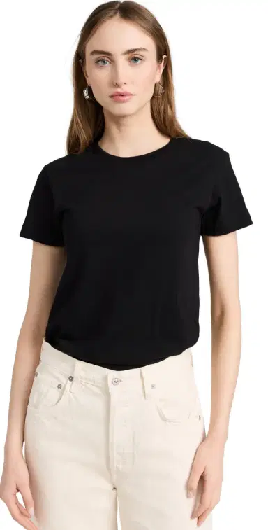 Ambitionist Boxy Tee Thong Bodysuit Black | Thumbnail 1