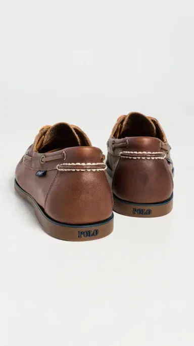 Polo Ralph Lauren Bienne Tumbled Leather Boat Shoes | Thumbnail 3