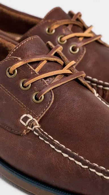 Polo Ralph Lauren Bienne Tumbled Leather Boat Shoes | Thumbnail 5