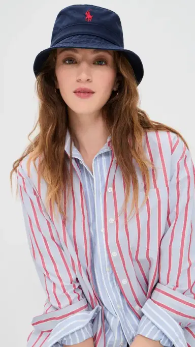 Polo Ralph Lauren Bucket Hat Newport Navy S/M | Thumbnail 3