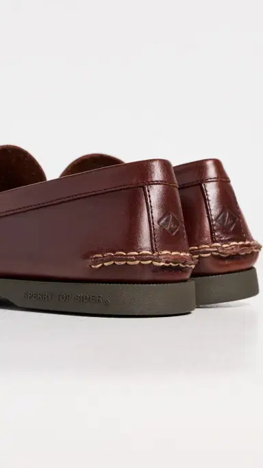 Sperry Authentic Original Leather Venetian Loafers Other Brown 9 | Thumbnail 3