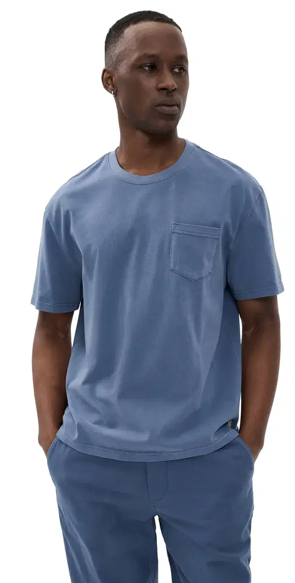 Relaxed Cloud 9 Jersey Tee Coastal Fjord