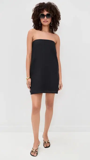 MIKOH Arden Linen Mini Dress Night | Thumbnail 5 MIKOH Arden Linen Mini Dress Night | Thumbnail 5