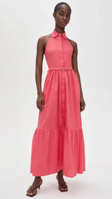 The Lulo Project The Horizon Dress Salmon S | Thumbnail 2