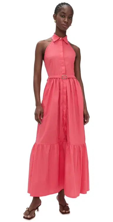 The Lulo Project The Horizon Dress Salmon S | Thumbnail 1