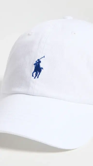 Polo Ralph Lauren Chino Sport Cap White/Marlin Blue | Thumbnail 4