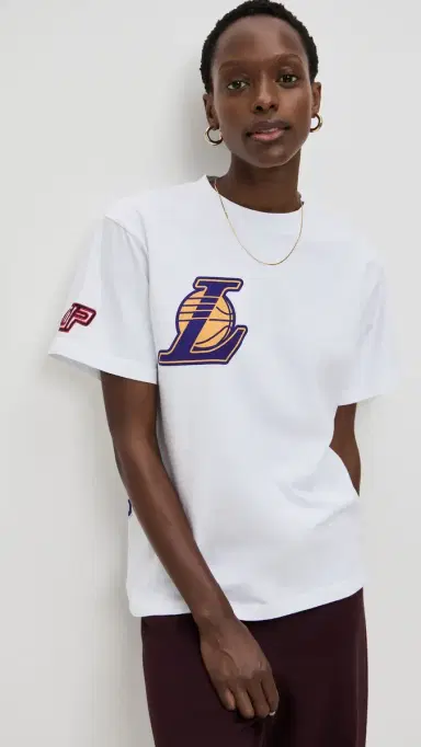 DANNIJOPRO Lakers Team Tee White | Thumbnail 2