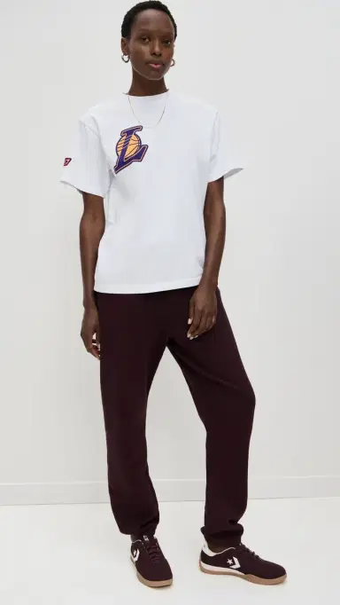 DANNIJOPRO Lakers Team Tee White | Thumbnail 5