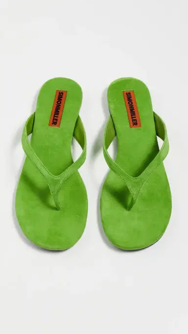 SIMONMILLER Riviera Thong Sandals Matcha | Thumbnail 5
