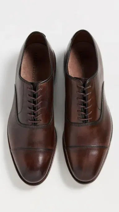 Allen Edmonds Park Avenue Leather Lace Ups Chili 8 | Thumbnail 4