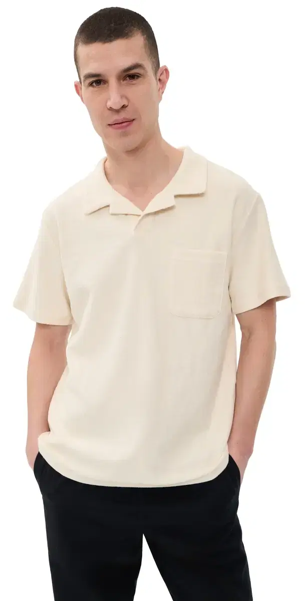 Vintage Terry Polo Natural