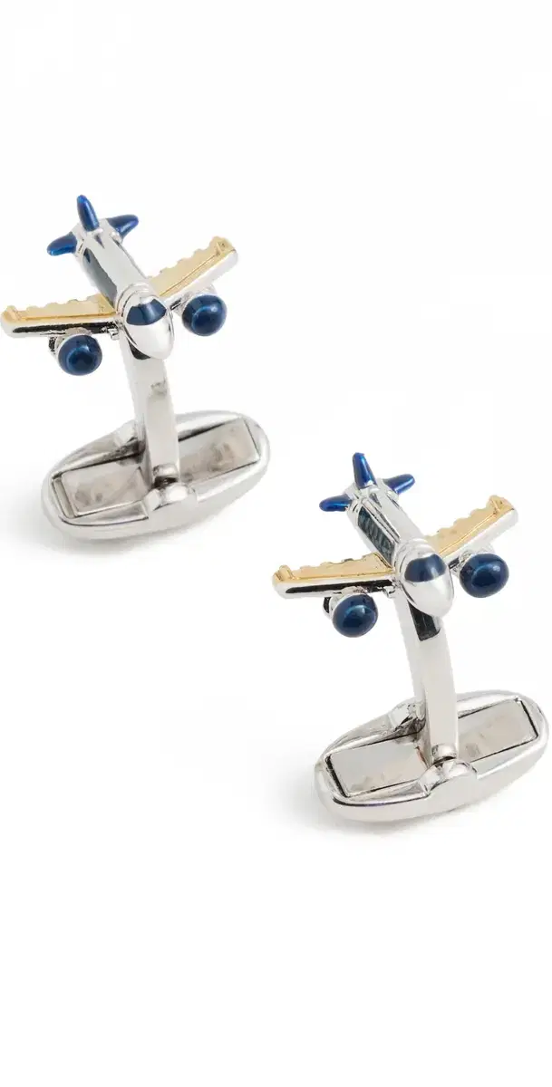 Aeroplane Cufflinks Multicolour One Size