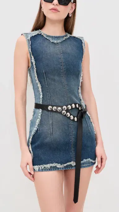B-Low The Belt Briella Belt Black Silver One Size | Thumbnail 3