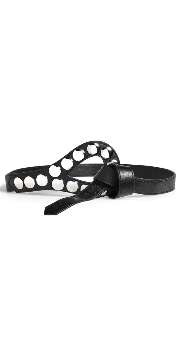 Briella Belt Black Silver One Size