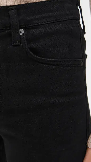 Citizens of Humanity Caia High Rise Straight Jeans Plush Black | Thumbnail 6 Citizens of Humanity Caia High Rise Straight Jeans Plush Black | Thumbnail 6
