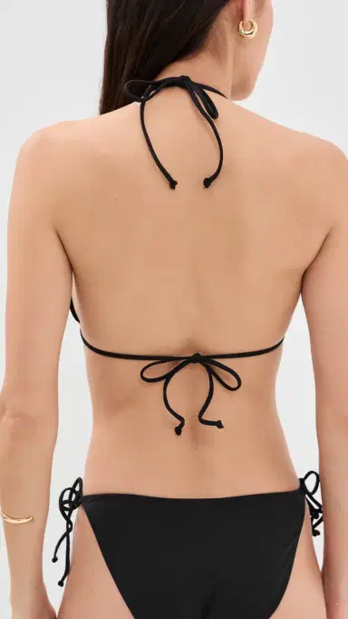 OAS Embroidered Calia Bikini Top Black M | Thumbnail 3 OAS Embroidered Calia Bikini Top Black M | Thumbnail 3