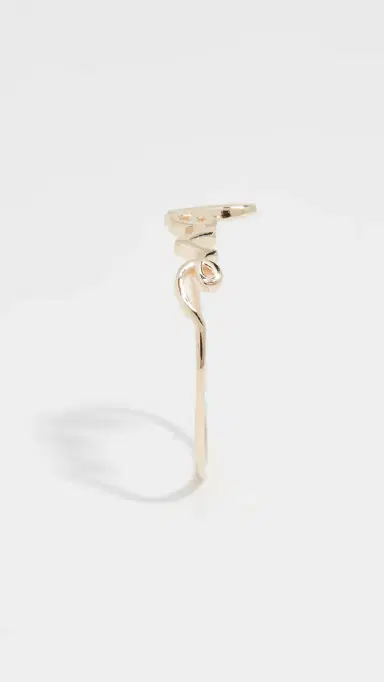 Sydney Evan 14k Gold Love Ring | Thumbnail 4 Sydney Evan 14k Gold Love Ring | Thumbnail 4