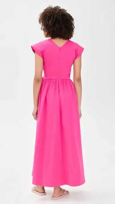 HUNTER BELL Calista Dress Fuchsia 2 | Thumbnail 3