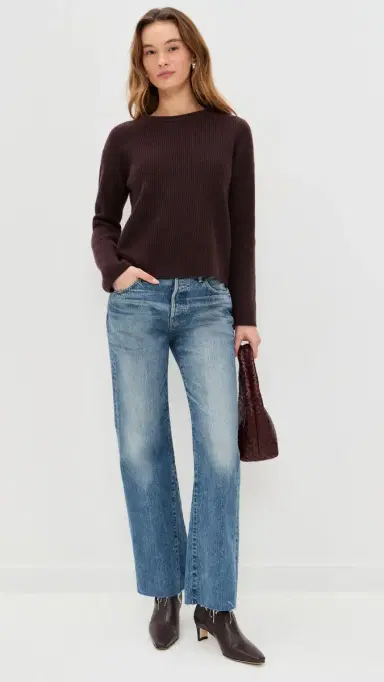 LE BOP Noelle Ribbed Sweater Latte | Thumbnail 5