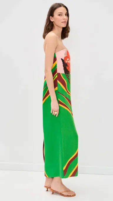 De Loreta Aloe Dress Amapola | Thumbnail 4 De Loreta Aloe Dress Amapola | Thumbnail 4