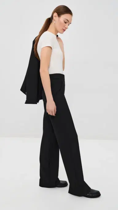 Veronica Beard Tonelli Pants Black 4 | Thumbnail 4