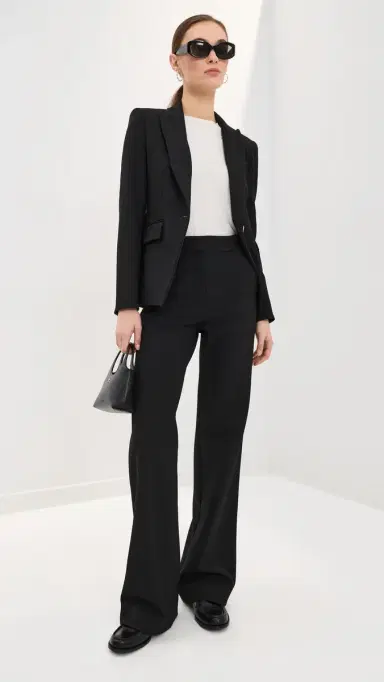Veronica Beard Tonelli Pants Black 4 | Thumbnail 5